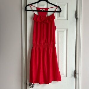 Mini Dress- Dark Coral- Size L